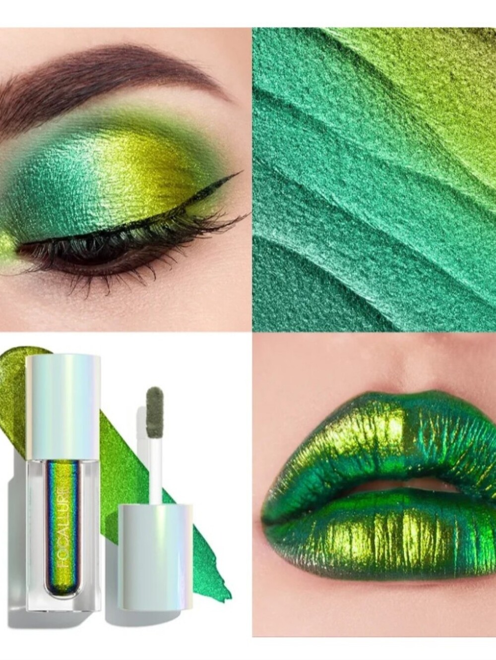 12 New Focallure All Over Face Fluid Pigment GR17